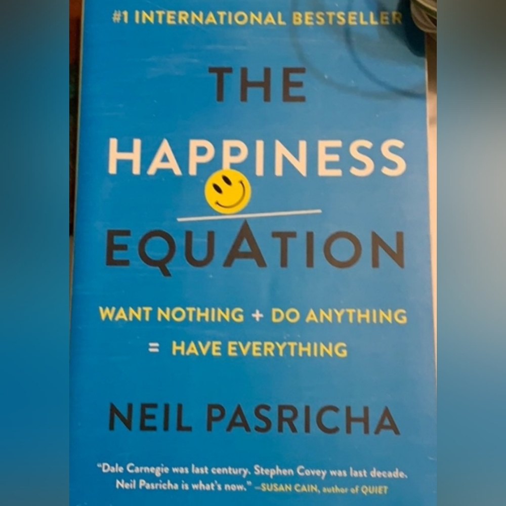The Happiness Equation by - Blue Cover